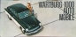 Preview: Wartburg 1000 Automobile Modelprogram 1964 Carbrochure (7123)